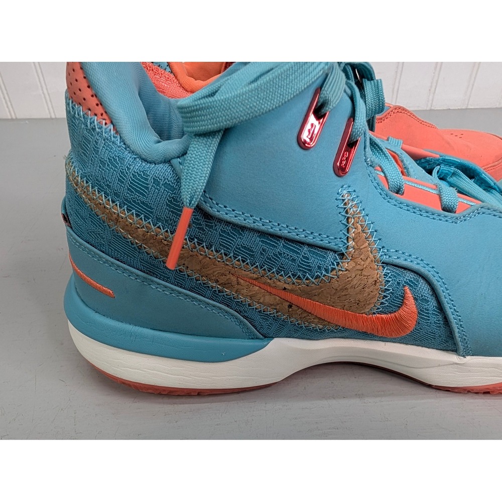 Nike LeBron NXXT Gen AMPD Miami Basketball Shoes Men's FJ1566-401 8.5 Sporty - Picture 3 of 9